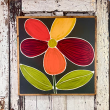 Load image into Gallery viewer, 25x25 NEW! FLOWER Hand-Painted Sign
