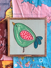 Load image into Gallery viewer, 6.5x6.5 NEW Spring Bird Hand-Painted Signs
