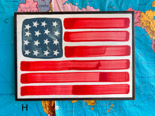 Load image into Gallery viewer, 13x17 NEW  American Flag Hand-Painted Sign
