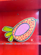 Load image into Gallery viewer, 7x7  NEW stand alone birdie cutout blocks LARGE
