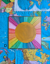 Load image into Gallery viewer, 31x31 NEW! Handpainted sunshine
