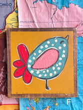 Load image into Gallery viewer, 6.5x6.5 NEW Spring Bird Hand-Painted Signs
