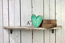 Load image into Gallery viewer, 9x10 stand or hang solid hearts wood cutout blocks
