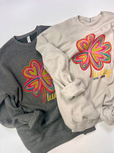 Load image into Gallery viewer, ALL NEW! Shamrock Lucky  SWEATSHIRT
