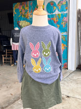 Load image into Gallery viewer, Easter rabbit TODDLER  long sleeve T-shirt.
