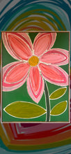 Load image into Gallery viewer, 37x49 NEW Flower Hand-Painted Sign LOCAL PICKUP ONLY
