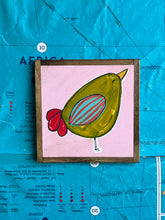 Load image into Gallery viewer, 9x9 NEW Spring Bird Hand-Painted  Sign
