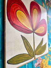 Load image into Gallery viewer, 37x37 NEW Flower Hand-Painted Sign
