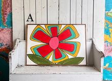 Load image into Gallery viewer, 25x37 NEW Flowers Hand-Painted Sign

