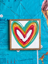 Load image into Gallery viewer, 9x9 Hand-Painted Heart Sign
