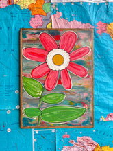 Load image into Gallery viewer, 17x23 NEW Hand-Painted flowers sign
