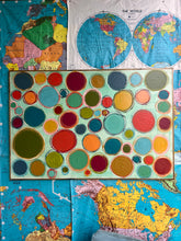 Load image into Gallery viewer, NEW 49x33  Circles Hand-Painted Sign
