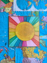 Load image into Gallery viewer, 31x31 NEW! Handpainted sunshine
