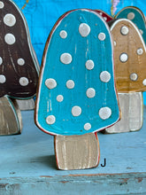 Load image into Gallery viewer, -NEW!- stand alone- wood mushroom cutouts
