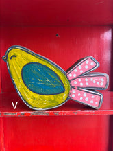 Load image into Gallery viewer, 7x7  NEW stand alone birdie cutout blocks LARGE
