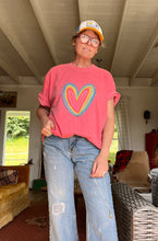 Load image into Gallery viewer, RESTOCKED! PRE-ORDER Heart Pink sweatshirt and t-shirt
