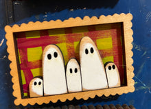 Load image into Gallery viewer, NEW! Framed Ghost family magnet
