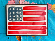 Load image into Gallery viewer, 13x17 NEW  American Flag Hand-Painted Sign
