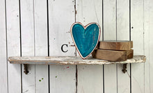 Load image into Gallery viewer, 9x10 stand or hang solid hearts wood cutout blocks
