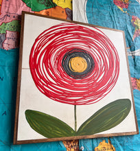 Load image into Gallery viewer, 21x21 NEW flowers Hand-Painted Sign
