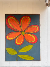 Load image into Gallery viewer, 37x49 NEW Flower Hand-Painted Sign LOCAL PICKUP ONLY
