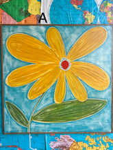 Load image into Gallery viewer, 37x37 NEW Flower Hand-Painted Sign
