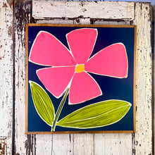 Load image into Gallery viewer, 25x25 NEW! FLOWER Hand-Painted Sign
