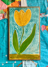 Load image into Gallery viewer, 17x29 NEW flowers Hand-Painted Sign
