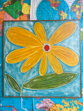 Load image into Gallery viewer, 37x37 NEW Flower Hand-Painted Sign
