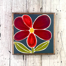 Load image into Gallery viewer, 13x13 NEW FLOWERS Hand-Painted Sign
