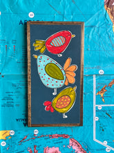 Load image into Gallery viewer, 9x17 NEW Spring Bird Hand-Painted  Sign
