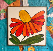 Load image into Gallery viewer, 21x21 NEW flowers Hand-Painted Sign
