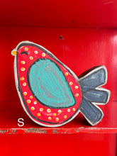 Load image into Gallery viewer, 7x7  NEW stand alone birdie cutout blocks LARGE
