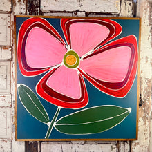 Load image into Gallery viewer, 37x37 NEW Flower Hand-Painted Sign
