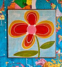 Load image into Gallery viewer, 37x37 NEW Flower Hand-Painted Sign
