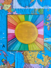 Load image into Gallery viewer, 31x31 NEW! Handpainted sunshine
