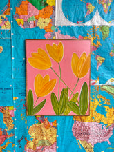 Load image into Gallery viewer, 31x37 NEW Flower Hand-Painted Sign

