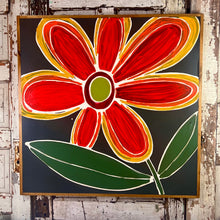 Load image into Gallery viewer, 37x37 NEW Flower Hand-Painted Sign
