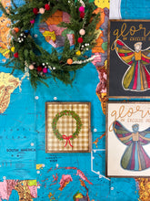 Load image into Gallery viewer, NEW 13x14 wreath Hand-Painted Sign
