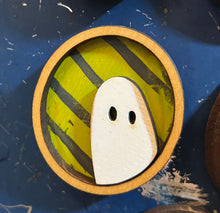 Load image into Gallery viewer, NEW! Framed Ghost family magnet
