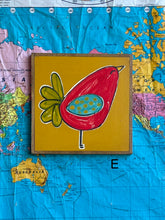 Load image into Gallery viewer, 11x11 Hand-Painted Birdie Sign
