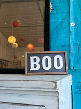 Load image into Gallery viewer, 5x9 NEW! “BOO” laser cut Sign
