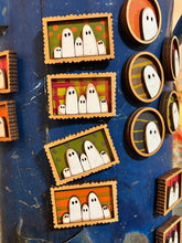 Load image into Gallery viewer, NEW! Framed Ghost family magnet
