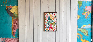 13x19 NEW “play all day”handpainted sign