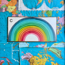 Load image into Gallery viewer, 19x37 NEW! Handpainted rainbow
