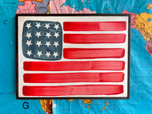 Load image into Gallery viewer, 13x17 NEW  American Flag Hand-Painted Sign
