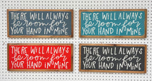 Load image into Gallery viewer, 9x21 NEW “There Will Always be Room”Hand-Painted Sign
