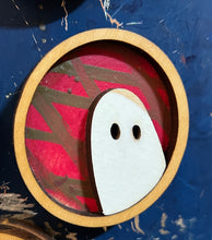 Load image into Gallery viewer, NEW! Framed Ghost family magnet
