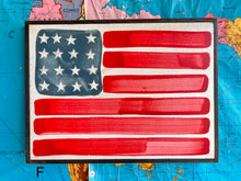 Load image into Gallery viewer, 13x17 NEW  American Flag Hand-Painted Sign
