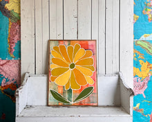 Load image into Gallery viewer, 25x33 NEW flower Hand-Painted Sign
